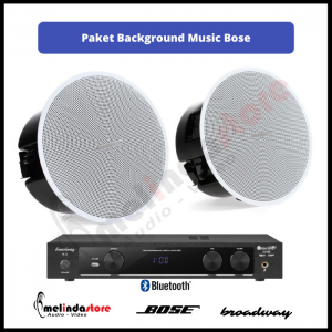 Paket Background Music Indoor Speaker Ceiling Bose DM2C | 2 Speaker Paket Background Music Indoor Speaker Ceiling Bose DM2C | 2 Speaker